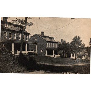 Colebrook Pennsylvania South Londonderry Postcards Home House Travel Vintage